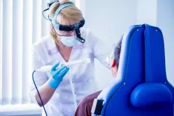 Промывание миндалин