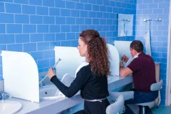 Процедура орошения дёсен