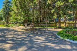 Аллея с лавками Аллея с лавками