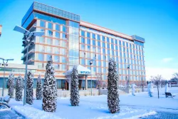 Территория зимой Территория зимой