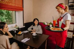 Питание в зале №3 Питание в зале №3