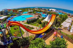 Комплекс сложных горок в аквапарке «Зурбаган»