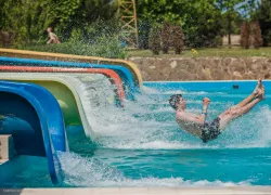 Комплекс сложных горок в аквапарке «Зурбаган»