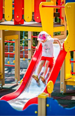 Детская площадка на территории