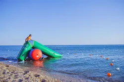 Горки на пляже