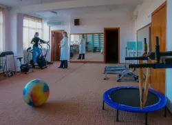 Занятия в тренажерном зале