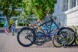 Катание на велосипеде